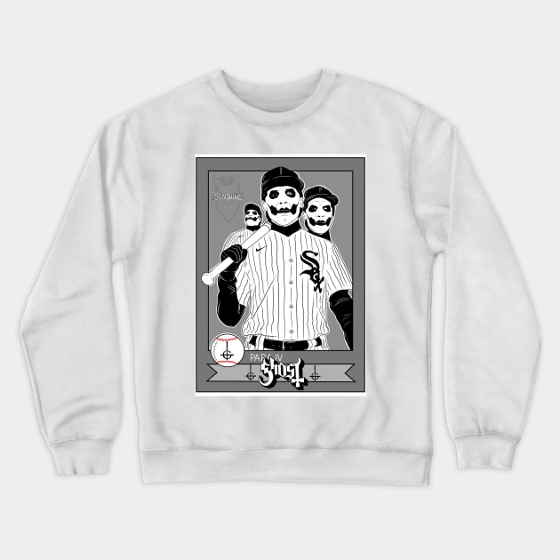Baseball Papa Crewneck Sweatshirt by ImSomethingElse